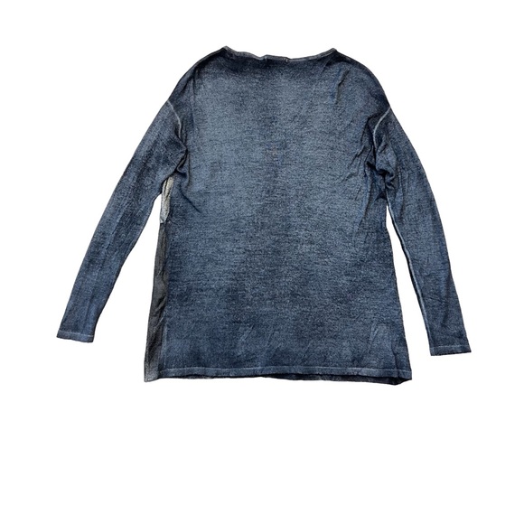 Avant Toi Loose fit sequined distressed pullover sweater coated, cashmere/silk - Picture 3 of 9